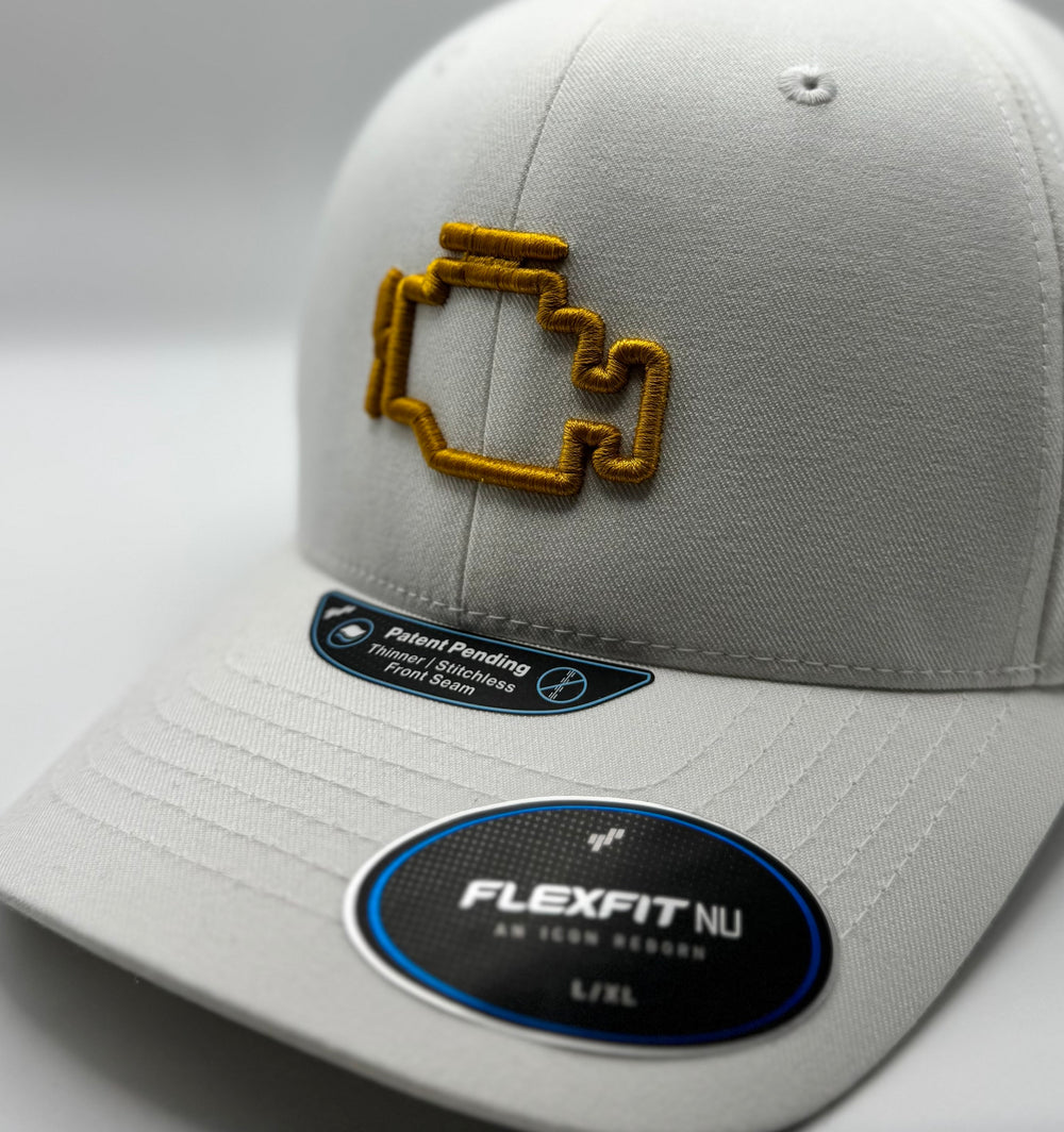 3D Embroidered Check Engine Hat - Only 9 made